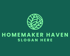 Green Botanical Garden logo design