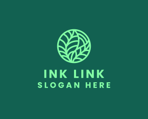 Green Botanical Garden logo design