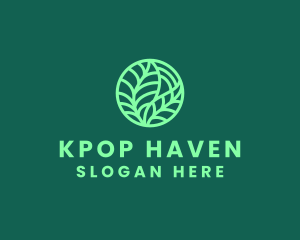 Green Botanical Garden logo design