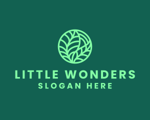 Green Botanical Garden logo design