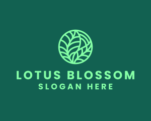 Green Botanical Garden logo design