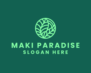 Green Botanical Garden logo design