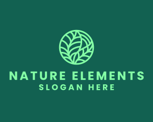 Green Botanical Garden logo design