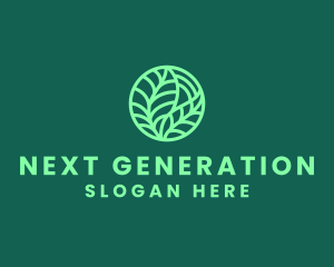 Green Botanical Garden logo design