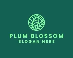 Green Botanical Garden logo design