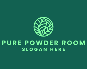 Green Botanical Garden logo design