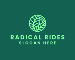 Green Botanical Garden logo design