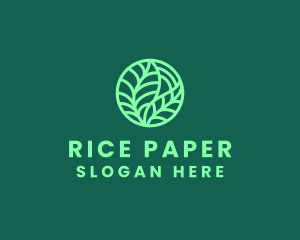 Green Botanical Garden logo design