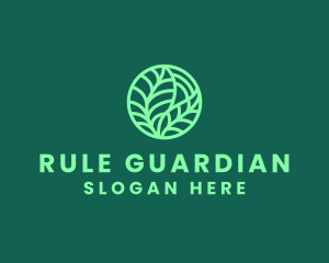 Green Botanical Garden logo design