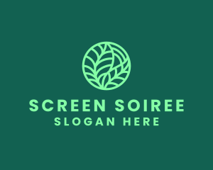 Green Botanical Garden logo design