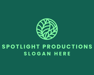 Green Botanical Garden logo design