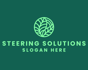 Green Botanical Garden logo design