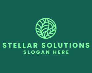 Green Botanical Garden logo design