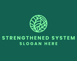 Green Botanical Garden logo design