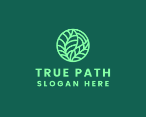 Green Botanical Garden logo design