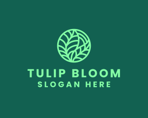 Green Botanical Garden logo design