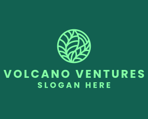 Green Botanical Garden logo design