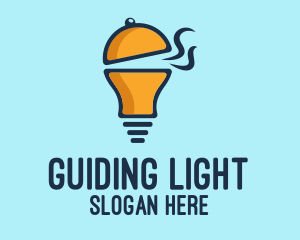 Cloche Light Bulb logo design