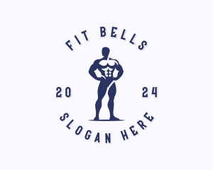 CrossFit Muscle Trainer logo design