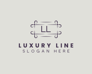 Luxury Scissors Boutique logo design