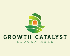 Farm Real Estate Property logo design