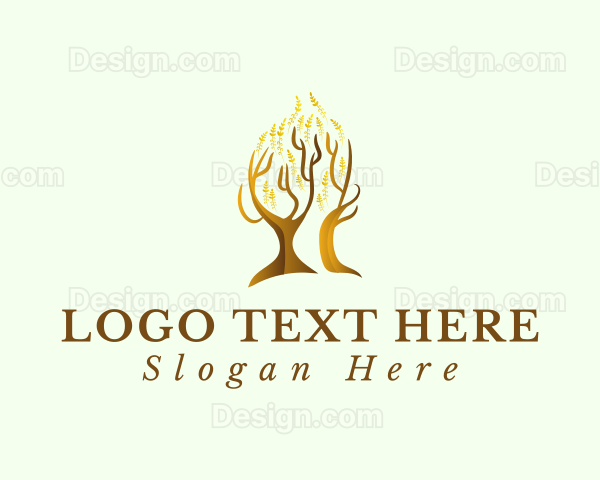 Natural Tree Head Logo