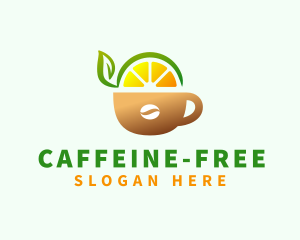 Fruit Juice Coffee Drink logo design