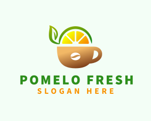 Fruit Juice Coffee Drink logo design