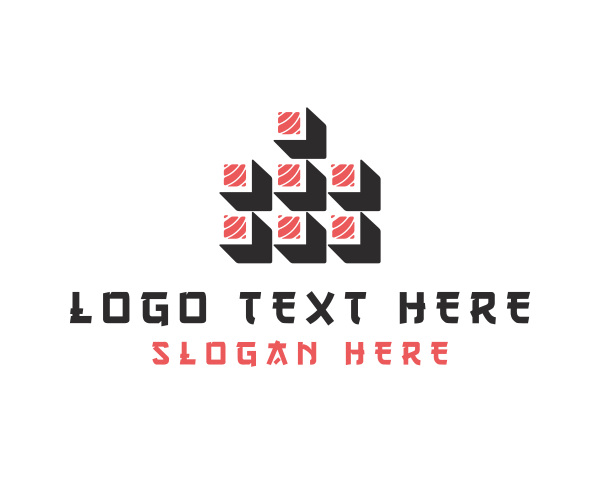 Sushi logo example 3