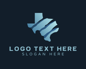 Texas State Map logo