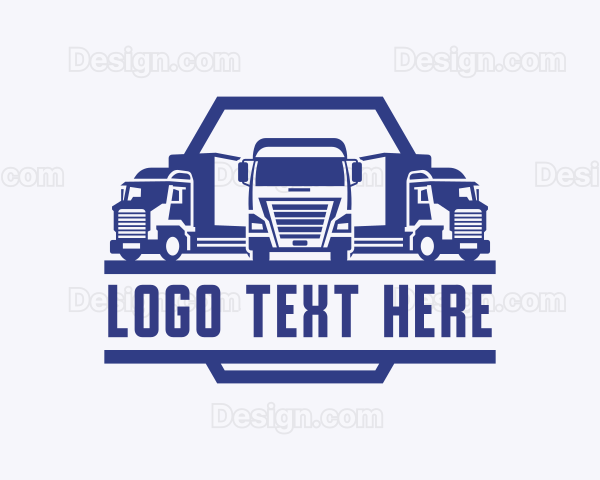 Cargo Mover Truck Logo