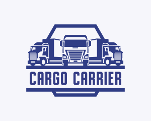 Cargo Mover Truck logo design