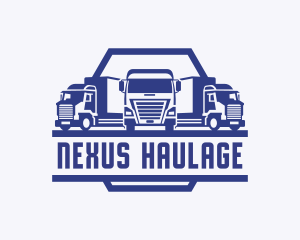 Cargo Mover Truck logo design