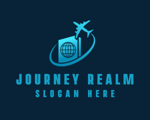 Passport Plane Travel  logo