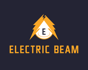 Electric Lightning Bolt logo design