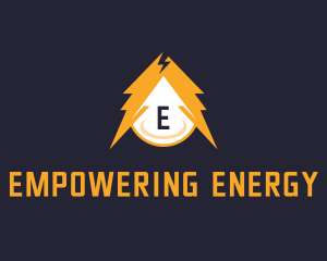 Electric Lightning Bolt logo design