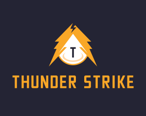 Electric Lightning Bolt logo design