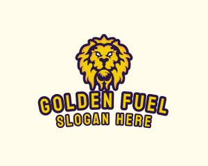 Golden Lion Esports logo design