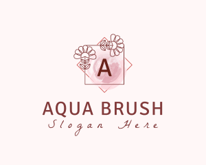 Natural Beauty Floral logo design