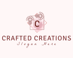 Natural Beauty Floral logo design