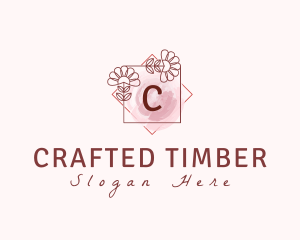 Natural Beauty Floral logo design