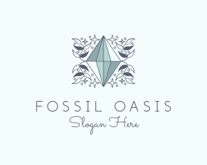 Luxury Crystal Gem Logo