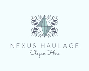 Luxury Crystal Gem Logo