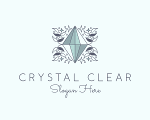 Luxury Crystal Gem logo design