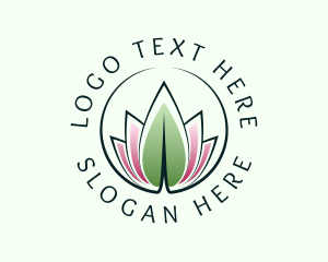 Wellness Lotus Leaf logo