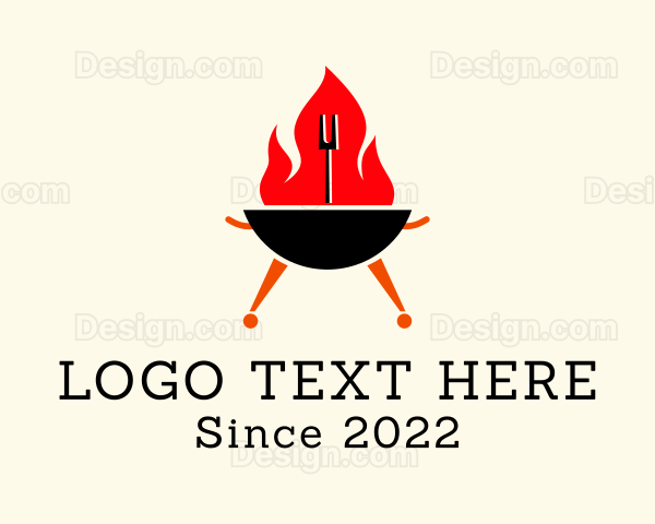 Hot Grill Restaurant Logo