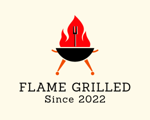 Hot Grill Restaurant  logo design