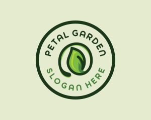 Plant Leaf Gardening logo design