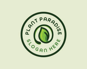 Plant Leaf Gardening logo design