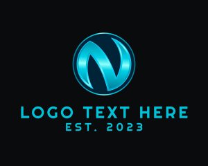 Gaming - Technology Business Letter N logo design